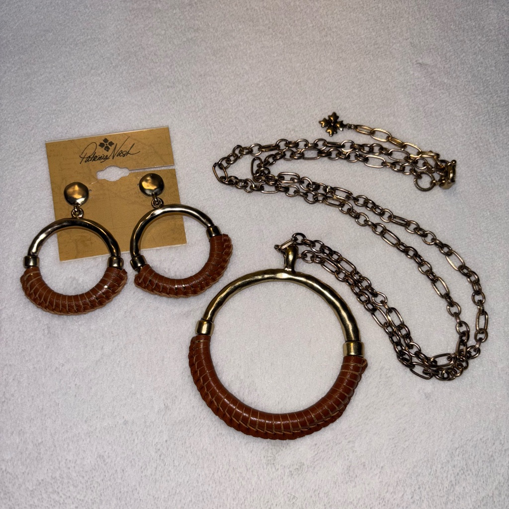 Patricia Nash Necklace Earrings Set Margaux 50$